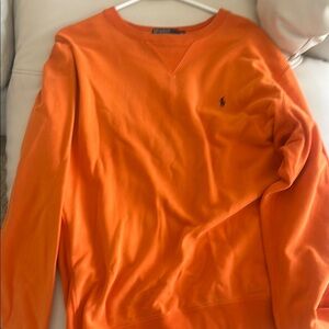 Polo by Ralph Lauren Men's Orange Sweater